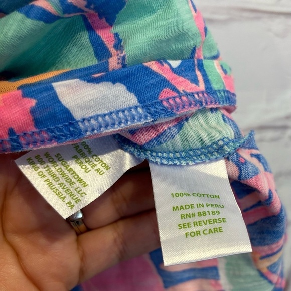Lilly Pulitzer's Sailboat Print Top Size XS - Picture 5 of 5